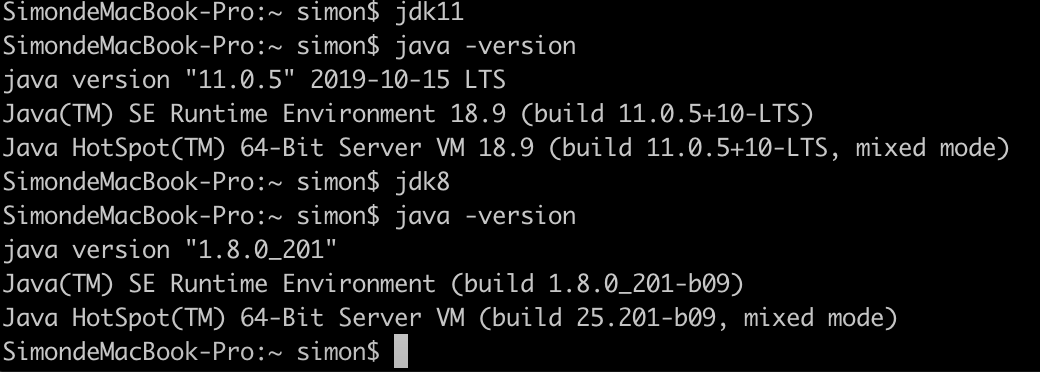 基于Mac的多版本JDK切换方法